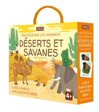 Protégeons les animaux. Déserts et savanes