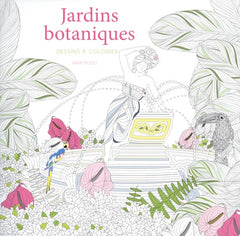 Jardins botaniques - Dessins à colorier