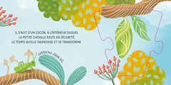 De la chenille au papillon