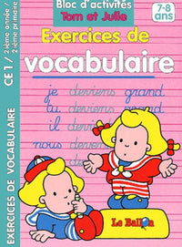 Exercices de vocabulaire CE1, 7-8 ans