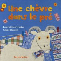 Une chèvre dans le pré