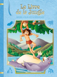 Histoire a coller - le livre de la jungle