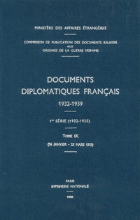 Documents diplomatiques français