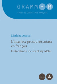 L'interface prosodie syntaxe en français
