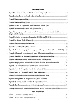 Etude diachronique et cartographique de la zone humide Guerbes-Sanhadj