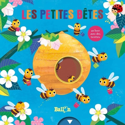 Livre à tirette - Les petites bêtes