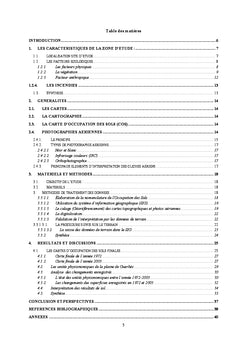 Etude diachronique et cartographique de la zone humide Guerbes-Sanhadj