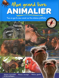 Mon grand livre animalier  animaux de la ferme animaux sauvages géants