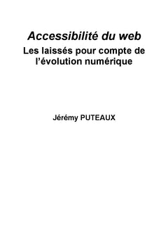 Accessibilité du web