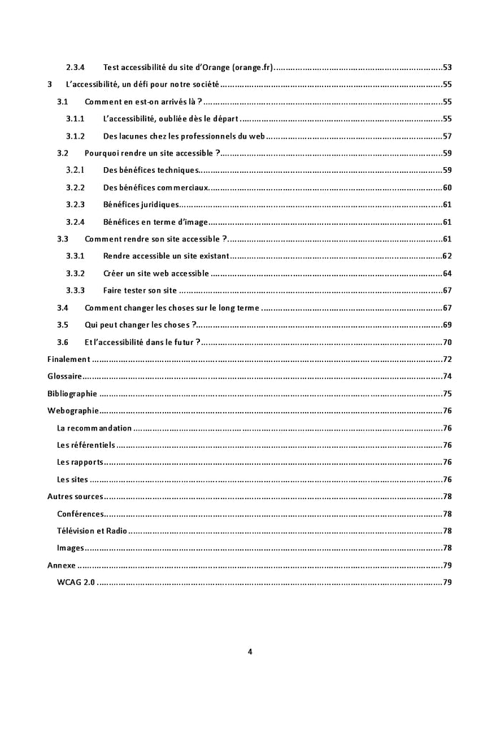 Accessibilité du web
