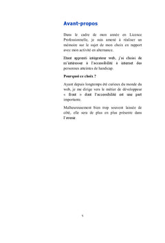 Accessibilité du web