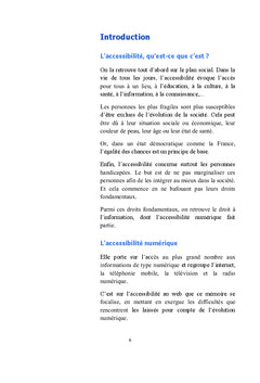 Accessibilité du web