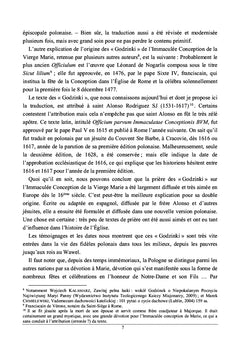 Godzinki Petites heures de l'Immaculee Conception de la Vierge Marie
