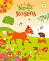 Une histoire qui sent bon les saisons - Livre à odeurs