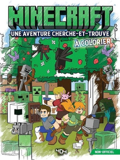 Minecraft - Une aventure cherche-et-trouve à colorier