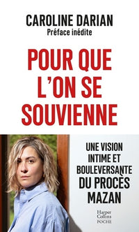 Pour que l'on se souvienne