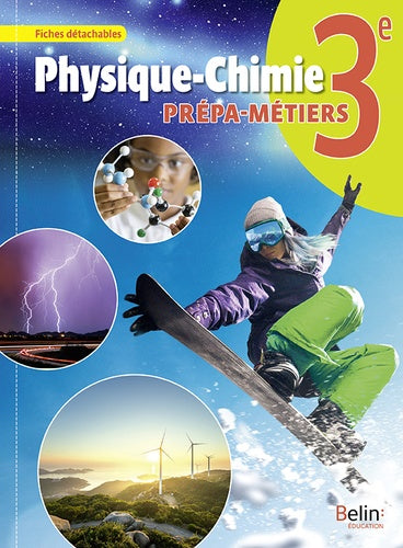 Physique-Chimie 3e Prépa-métiers: Livre-cahier 2019