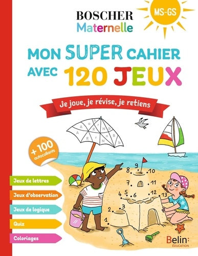 Mon super cahier avec 120 jeux