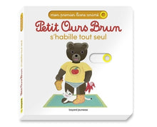 Petit ours brun s'habille comme un grand