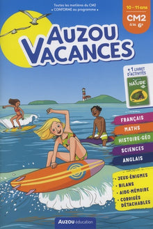 Auzou vacances - Du CM2 à la 6e 2022