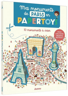 Mes monuments de Paris en Papertoys
