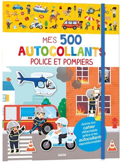 Mes 500 autocollants - Police et Pompiers