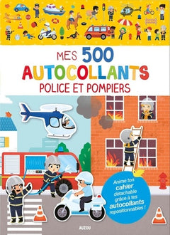 Mes 500 autocollants - Police et Pompiers