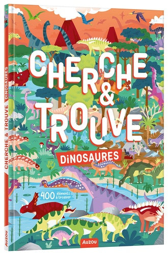MON ALBUM CHERCHE ET TROUVE - DINOSAURES