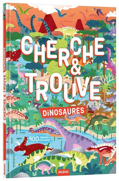 MON ALBUM CHERCHE ET TROUVE - DINOSAURES