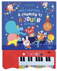Mon livre piano - Mes comptines à chanter et à jouer au piano
