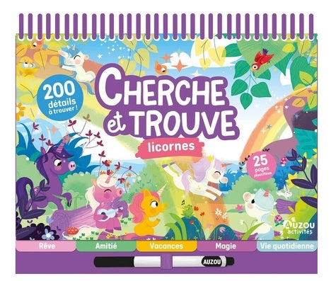 Cherche et trouve - Licornes