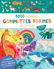 1000 premières gommettes formes - Les couleurs