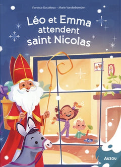Léo et Emma attendent saint Nicolas