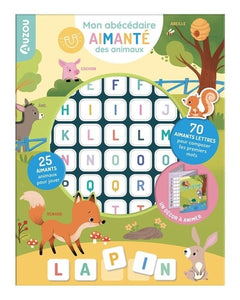 Mon abécédaire aimanté des animaux