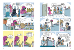 Des femmes guettant l'annonce