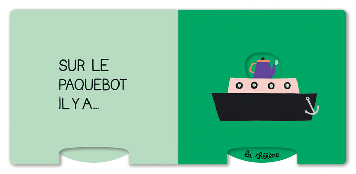 L'imagier qui tourne pas rond - Les transports