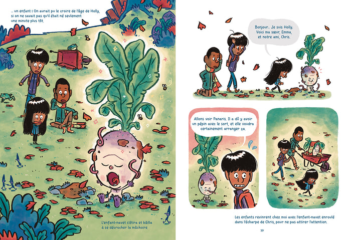 La sorcière Panaris et l'enfant-navet