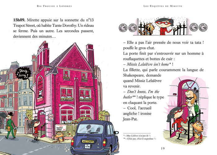 Les enquêtes de Mirette - Big Frousse à Londres
