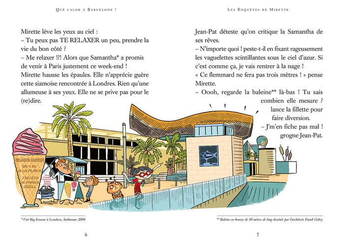 Que calor à Barcelone