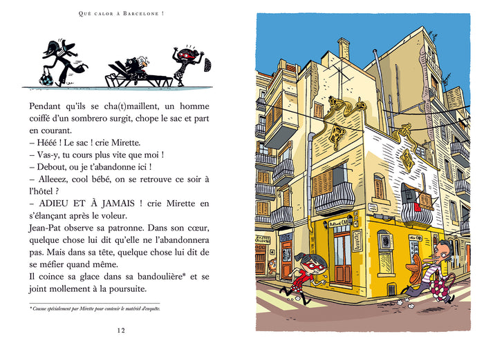 Que calor à Barcelone