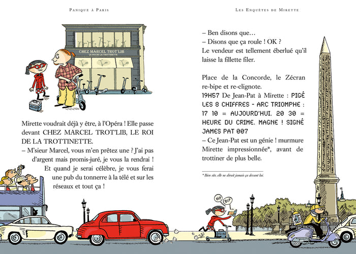 Les enquêtes de Mirette - Panique à Paris