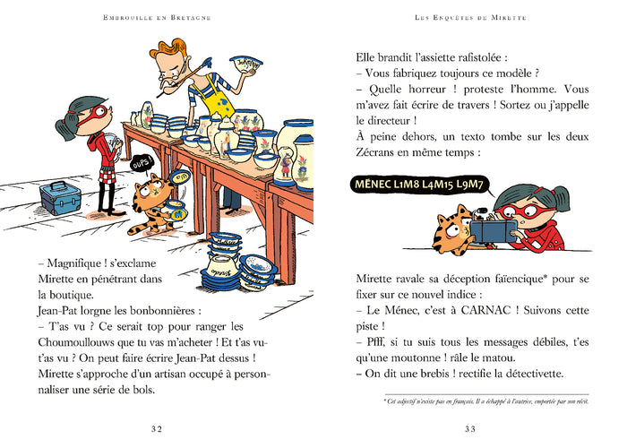 Les enquêtes de Mirette - Embrouille en Bretagne