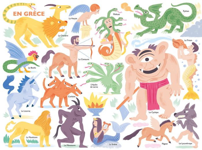 Mon Grand Tour du monde des monstres