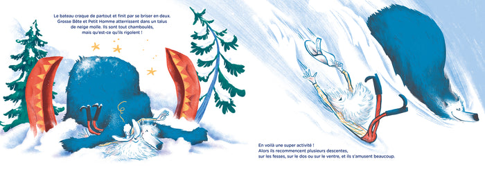 L'adorable ours des neiges