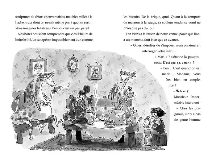 Gargouille contre Ninjas