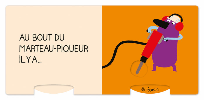 L'imagier qui tourne pas rond - Le chantier