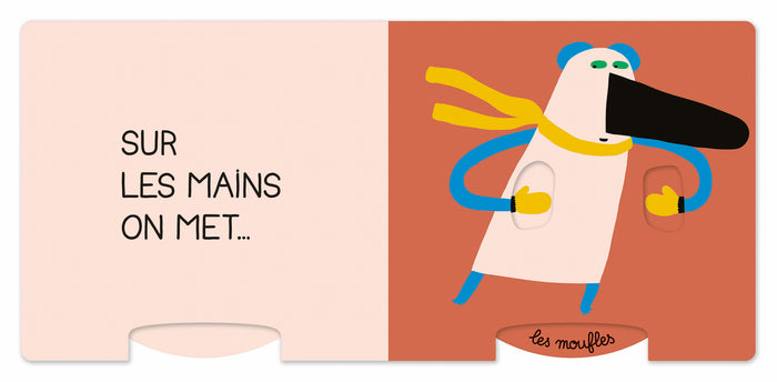 L'imagier qui tourne pas rond - Les habits