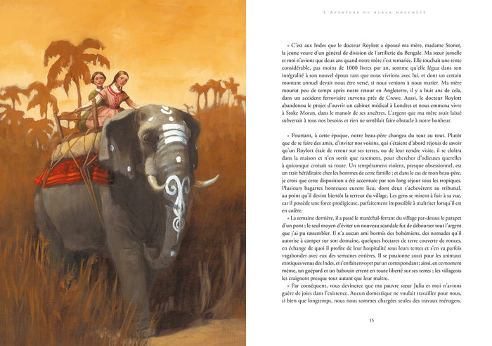 Deux enquêtes de Sherlock Holmes - L'aventure du ruban moucheté / Le Diadème de béryls