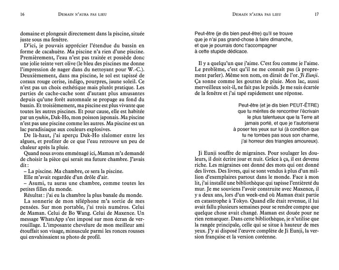 Demain n'aura pas lieu