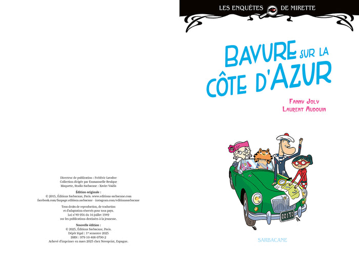Les enquêtes de Mirette - Bavure sur la Côte d'Azur